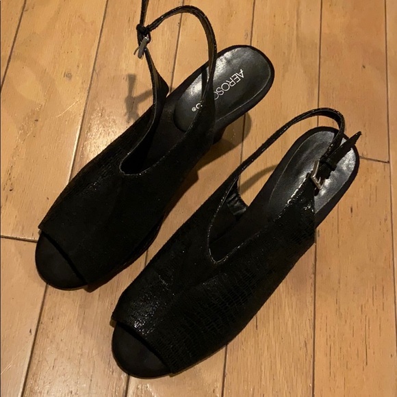 Fabulous open-toe sling-back heels - Picture 3 of 8